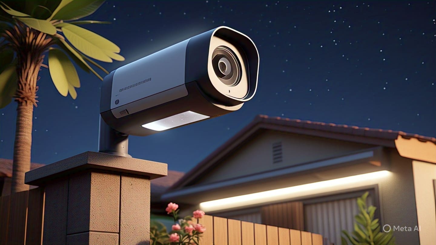 Solar-Powered Security Cameras